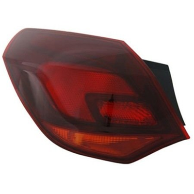 Opel Astra J Sol Stop (Şoför Tarafı) Koyu Renkli Gm