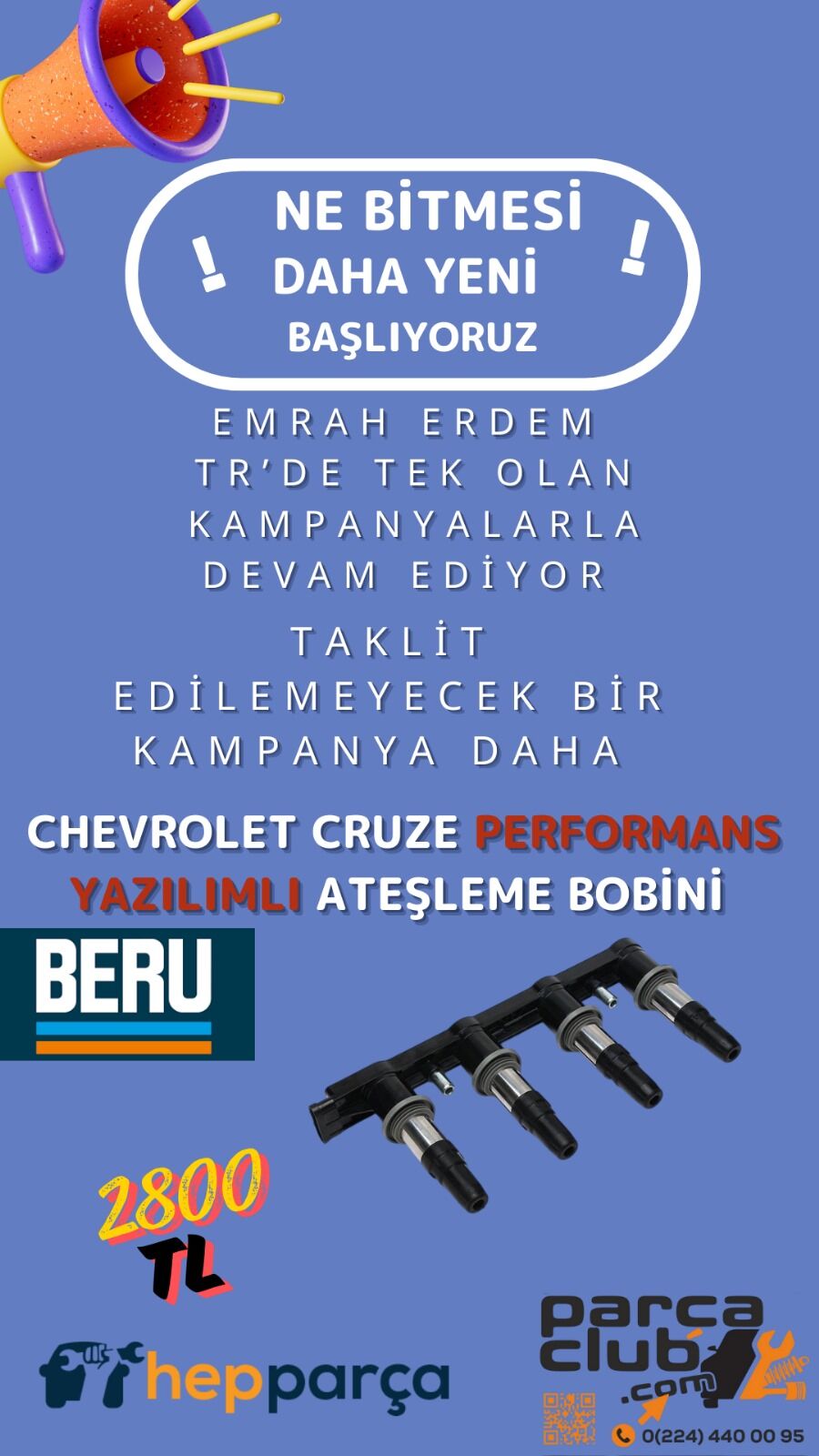 Chevrolet  Cruze Bobin Yazılımlı