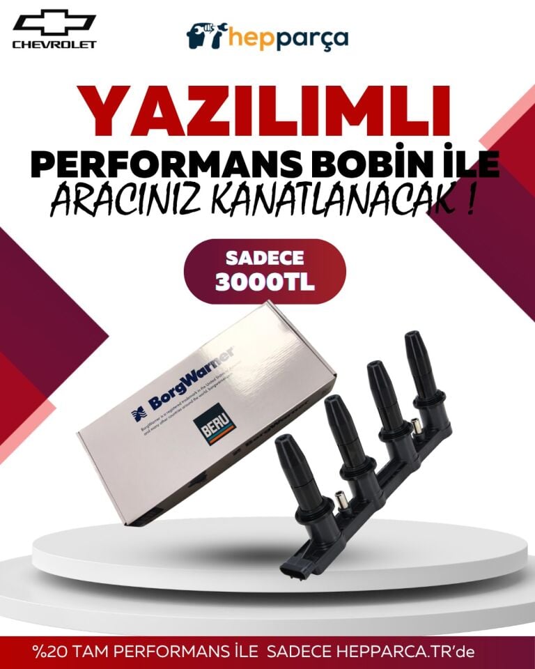 Chevrolet  Cruze Bobin Yazılımlı