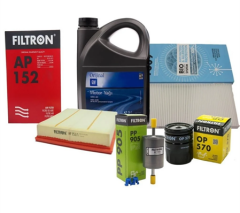 Opel Vectra B (1.6 / 2.0) Benzinli Periyodik Bakım Seti Gm 10w40 Yag ()