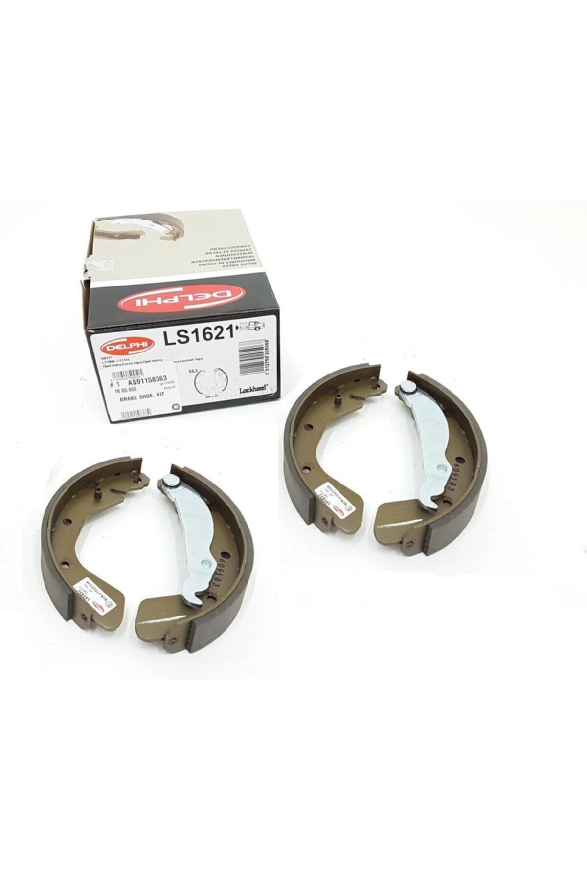 Opel Corsa B Arka Fren Kampana Balatası Abs'siz Tip Delphi Marka