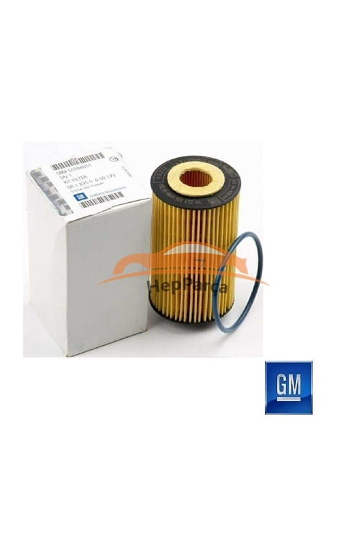 Opel Astra H 1.6 Yağ Filtresi Orijinal Gm