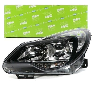 Opel Corsa D Makyajlı Kasa Ön Sol Far Füme Renkli Valeo Marka