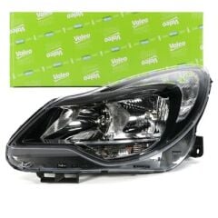 Opel Corsa D Makyajlı Kasa Ön Sol Far Füme Renkli Valeo Marka