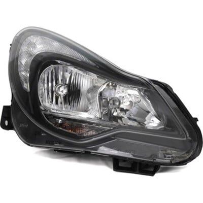 Opel Corsa D Makyajlı Ön Sağ Far Füme Renkli