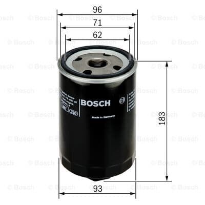 YAG FILTRESI VOLKSWAGEN: CADDY 95-04 GOLF 83-99 JETTA 80-91 PASSAT 80-96 POLO 86-99 LT35 82-96