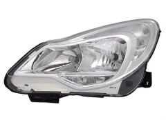 Opel Corsa D Makyajlı Kasa Ön Sol Far 2010 Model Sonrası
