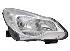 Opel Corsa D Makyajlı Kasa Ön Sol Far 2010 Model Sonrası