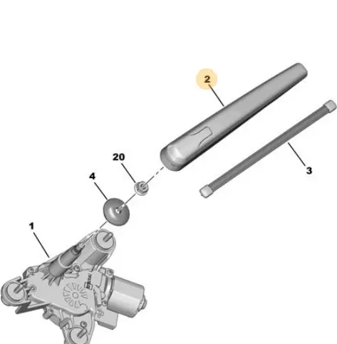 Opel Astra L 5 Kapılı Silecek Süpürgesi GM