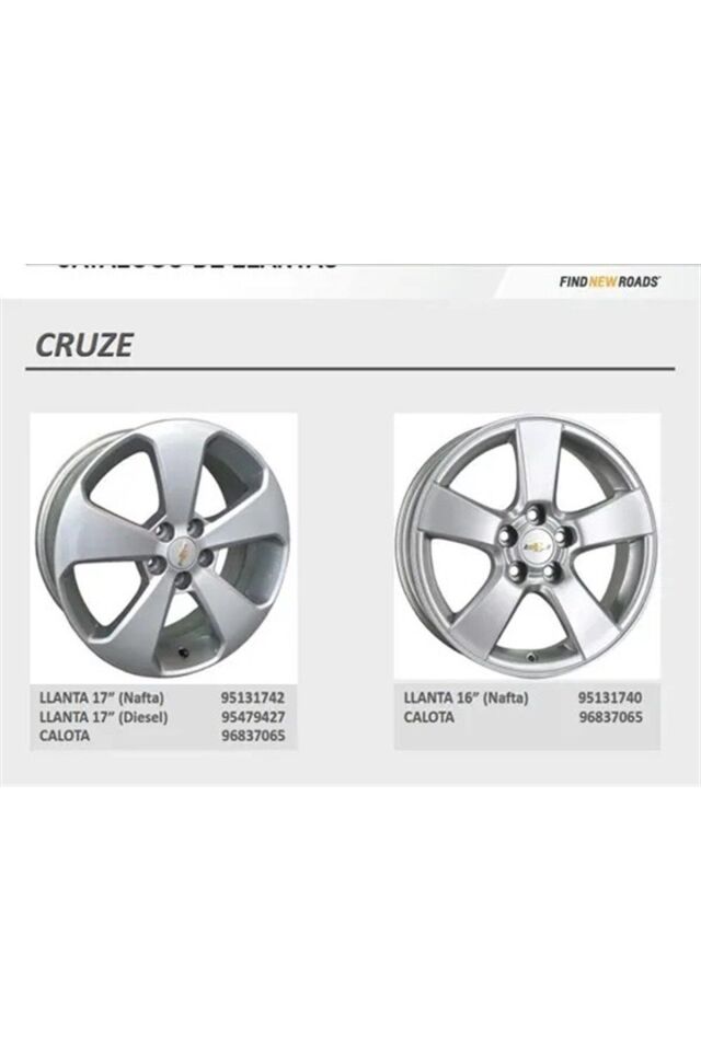 Chevrolet Cruze Uyumlu Jant Göbeği Orijinal GM