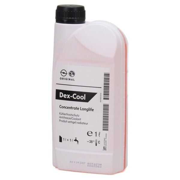 GM DexCool Kırmızı Antifriz 1 Litre Orijinal