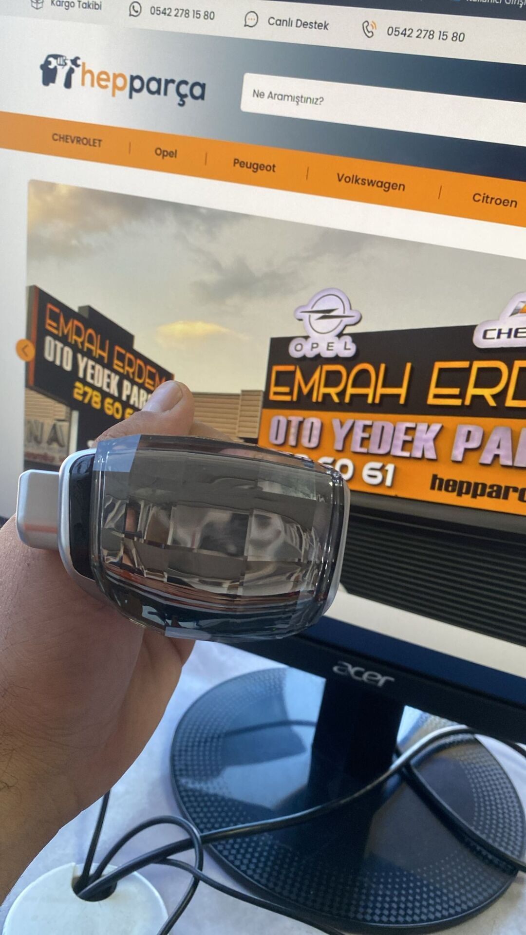 Chevrolet Captiva C100/ C140 Kristal Pilot Vites Topuzu