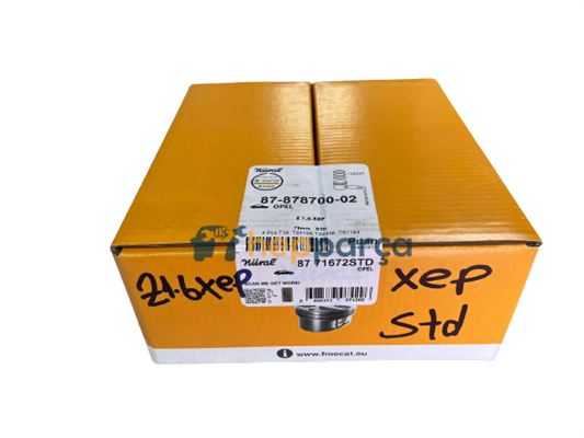 Opel Astra G 1.6 Twinport (Z16XEP) Piston Segman Takımı STANDART Göetze Nüral