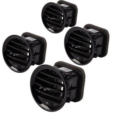 Opel Corsa D Kalorifer Havalandırma Muzulu Ortası Siyah Dörtlü Takım