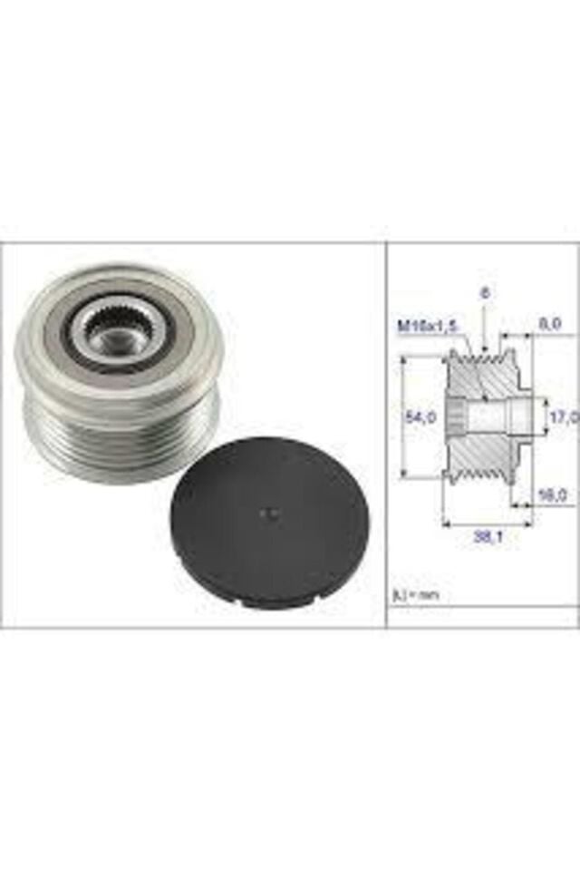 Opel Astra H  Alternatör Kasnağı  Combo C -  Corsa C - D  - Merıva 1.3 Cdtı