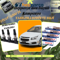 Chevrolet Cruze Yazılımlı Bobin Ve buji