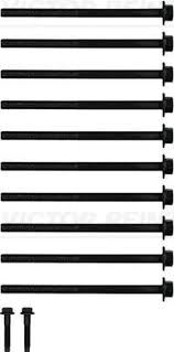 Opel Astra K Silindir Kapak Saplama A16dth Set 10 Lu