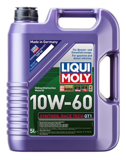 Liqui Moly 10w60 Motor Yağı Synthoil Race Tech Gt1 5Litre