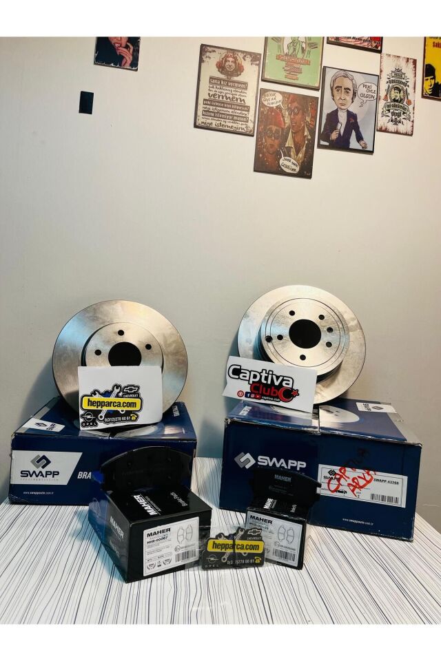 Chevrolet Captiva ÖN ARKA DİSK BALATA TAKIMI