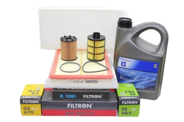 Opel Combo C 1.3 Dizel Bakım Seti Ufi Tip (Motul 5W30 Yağlı) (com.cbakım-(Motul 5W-30)ufi)