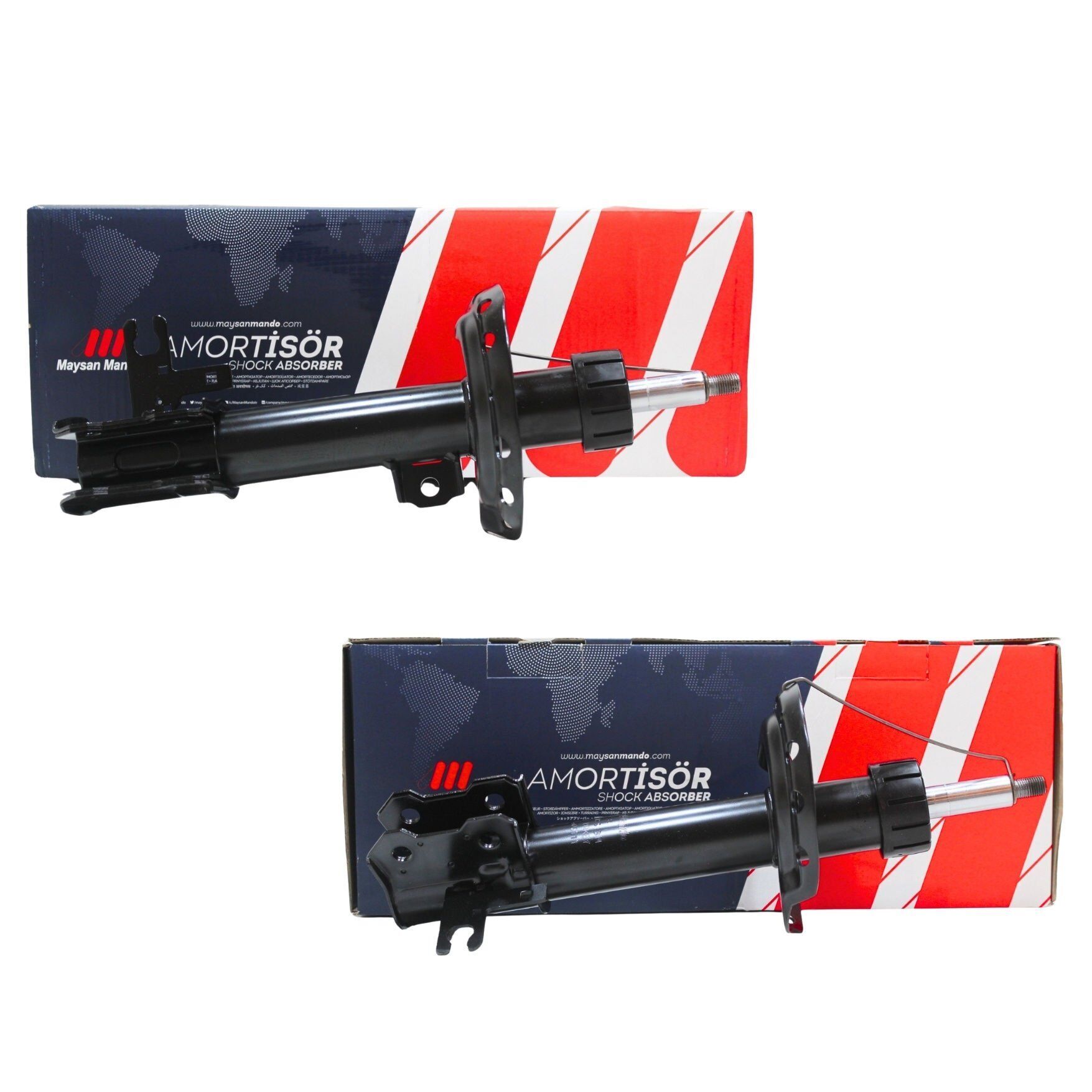 Opel Astra H Sağ Sol Ön Amortisör Takımı Maysan Mando Marka