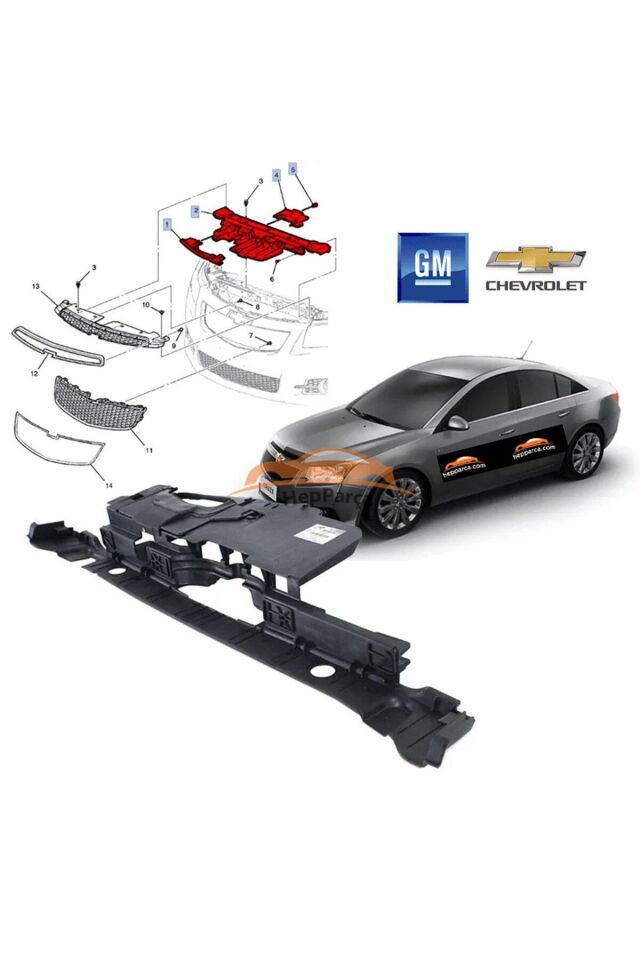 Chevrolet Cruze Panel Üst Bakaliti Orijinal Gm