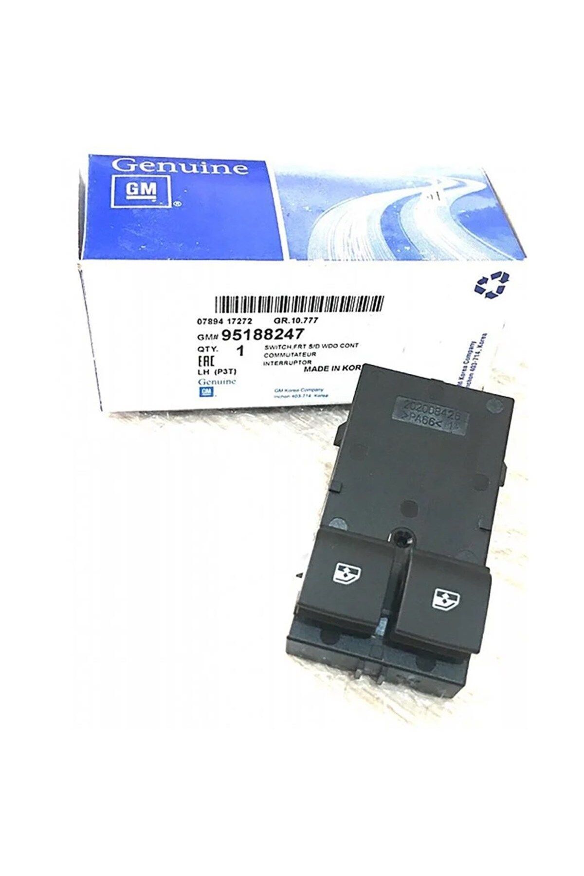 Chevrolet Yeni Aveo Ikili Sol Cam Kaldırma Düğmesi Gm