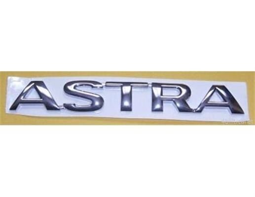 Opel Astra F Bagaj Kapağı Astra Yazısı GM