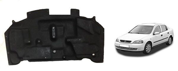 Opel Astra G Motor Kaput Izolasyon Keçesi (KLİPS HEDİYELİ)