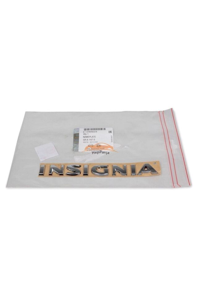 Opel Insignia B Yazısı Gm