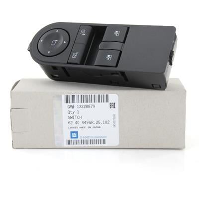 Opel Astra H Ön Sol Cam Kaldırma Düğmesi İkili Orjinal Gm Marka