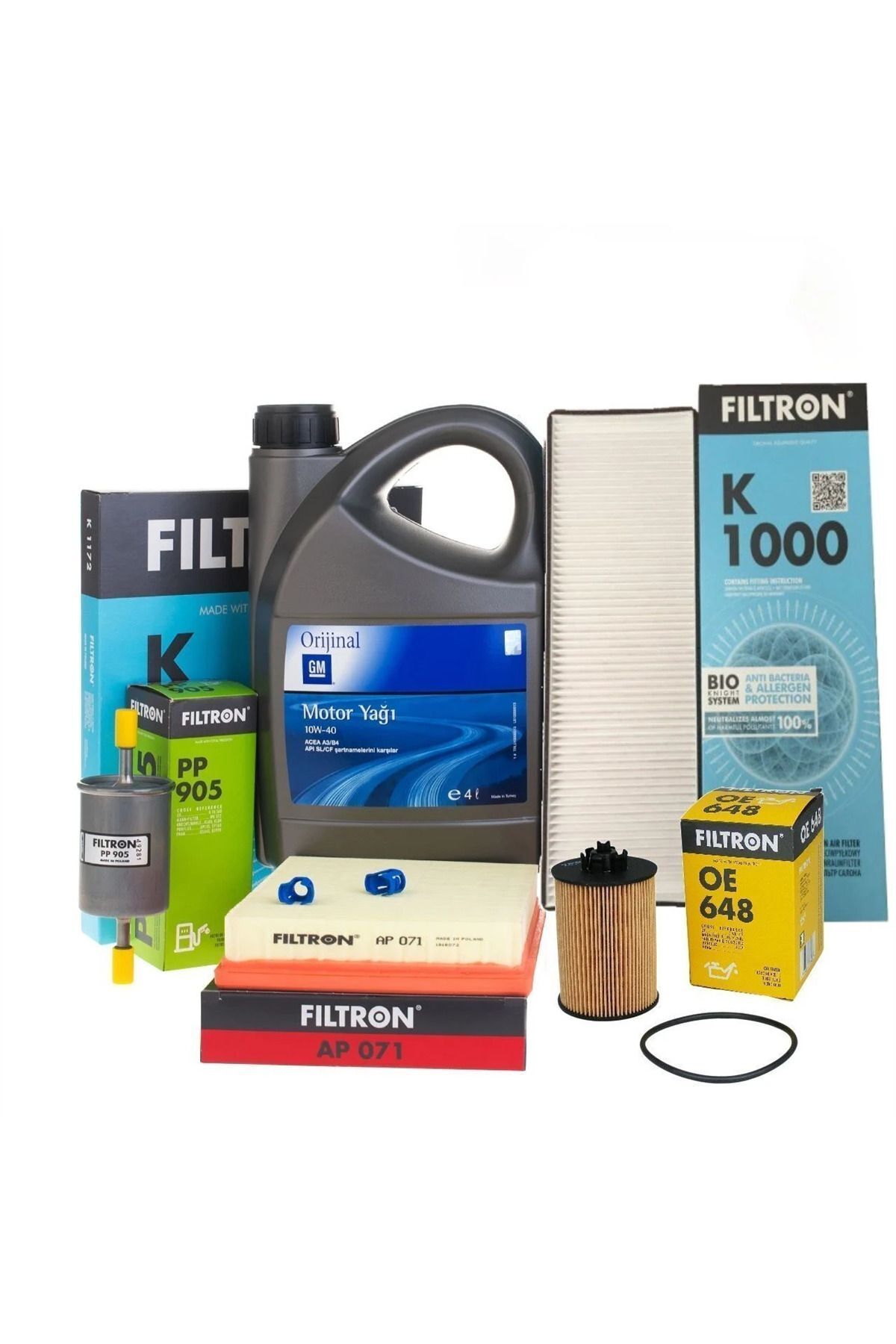 Opel Corsa B 1.2 Periyodik Bakım Seti Bujisiz (CorsaB-Bakım1.2-GM)