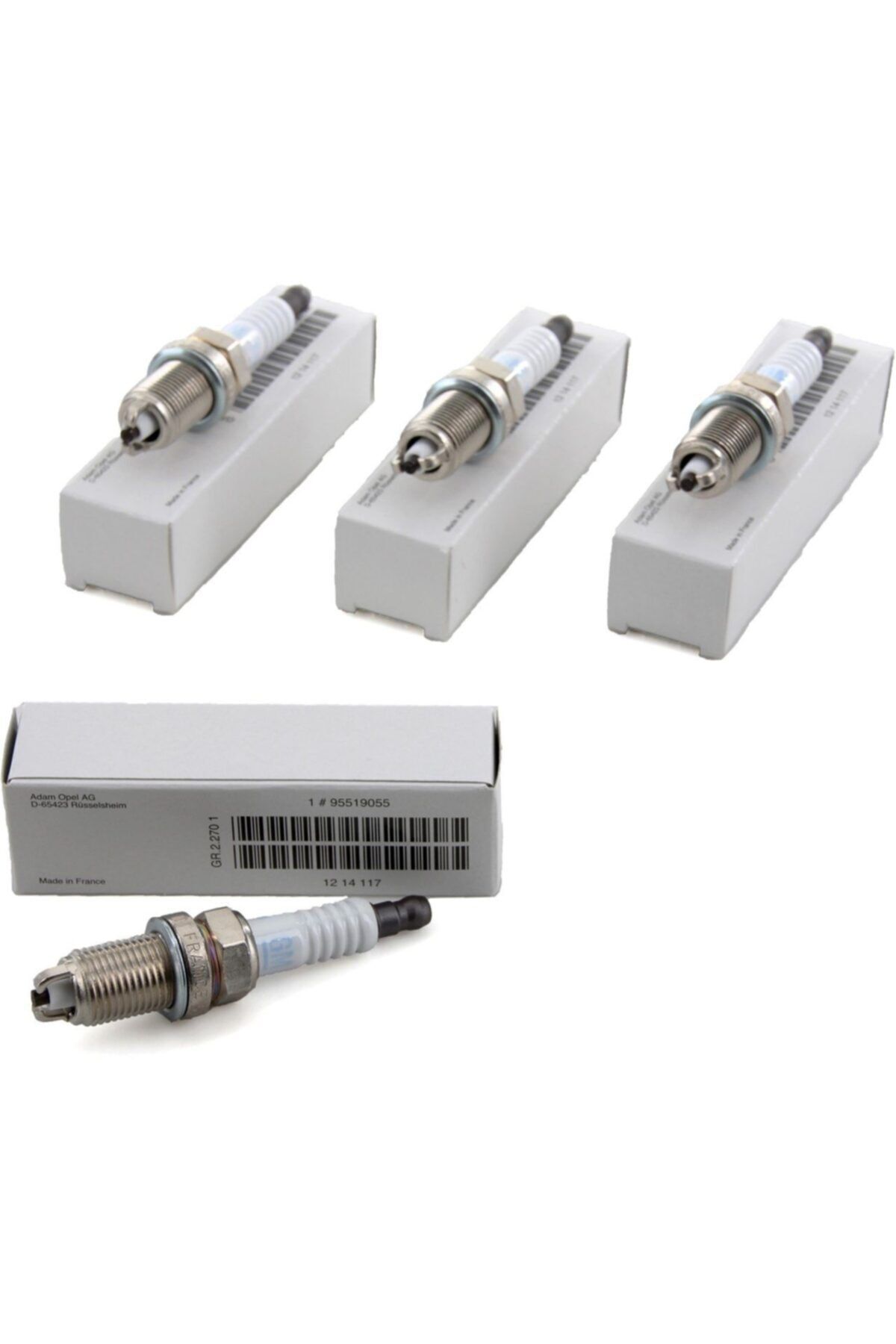 Opel Corsa B Buji Takımı Çift Tırnak Orijinal Gm Marka