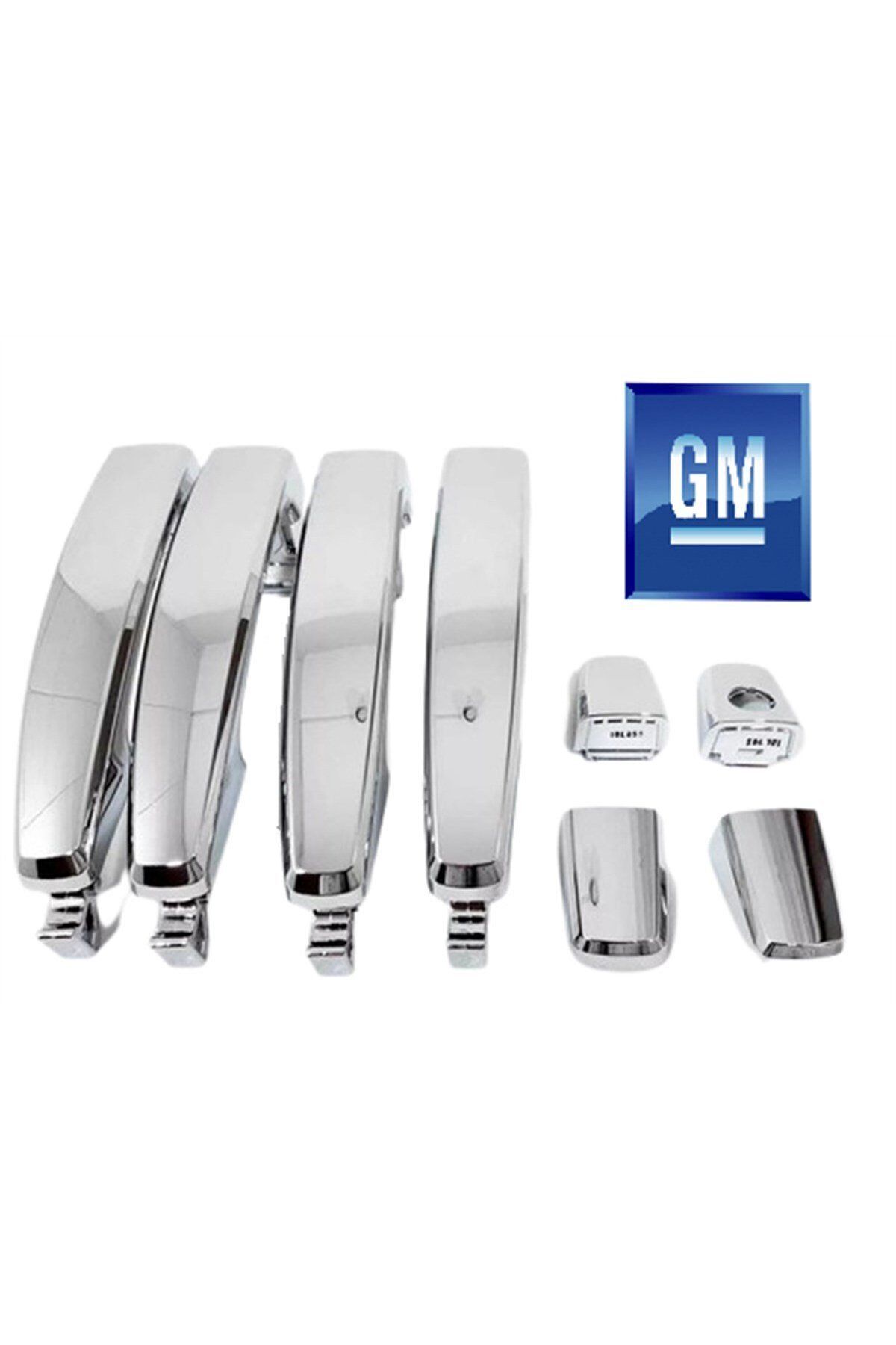 Chevrolet Yeni Captiva C140 Kasa Krom Kapı Kolu Seti Orjinal