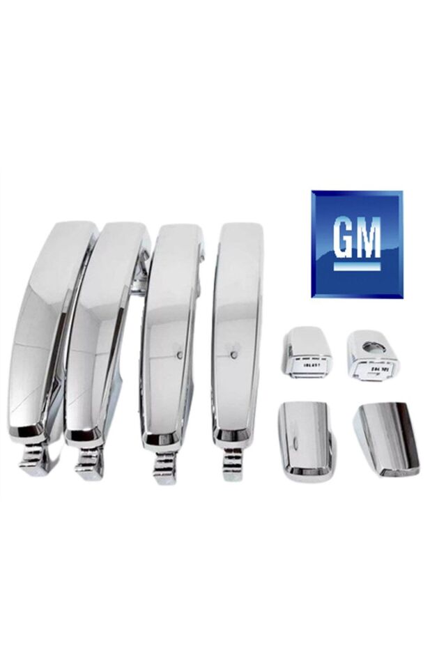 Chevrolet Yeni Captiva C140 Kasa Krom Kapı Kolu Seti Orjinal