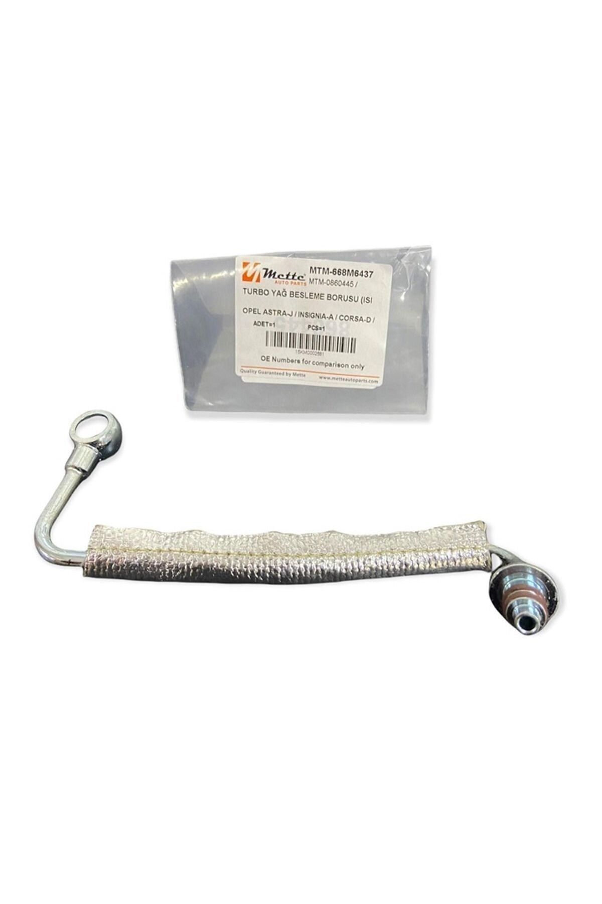 Opel Meriva B J 1.4 Turbo Üst Yağlama Borusu Yalıtımlı Gm