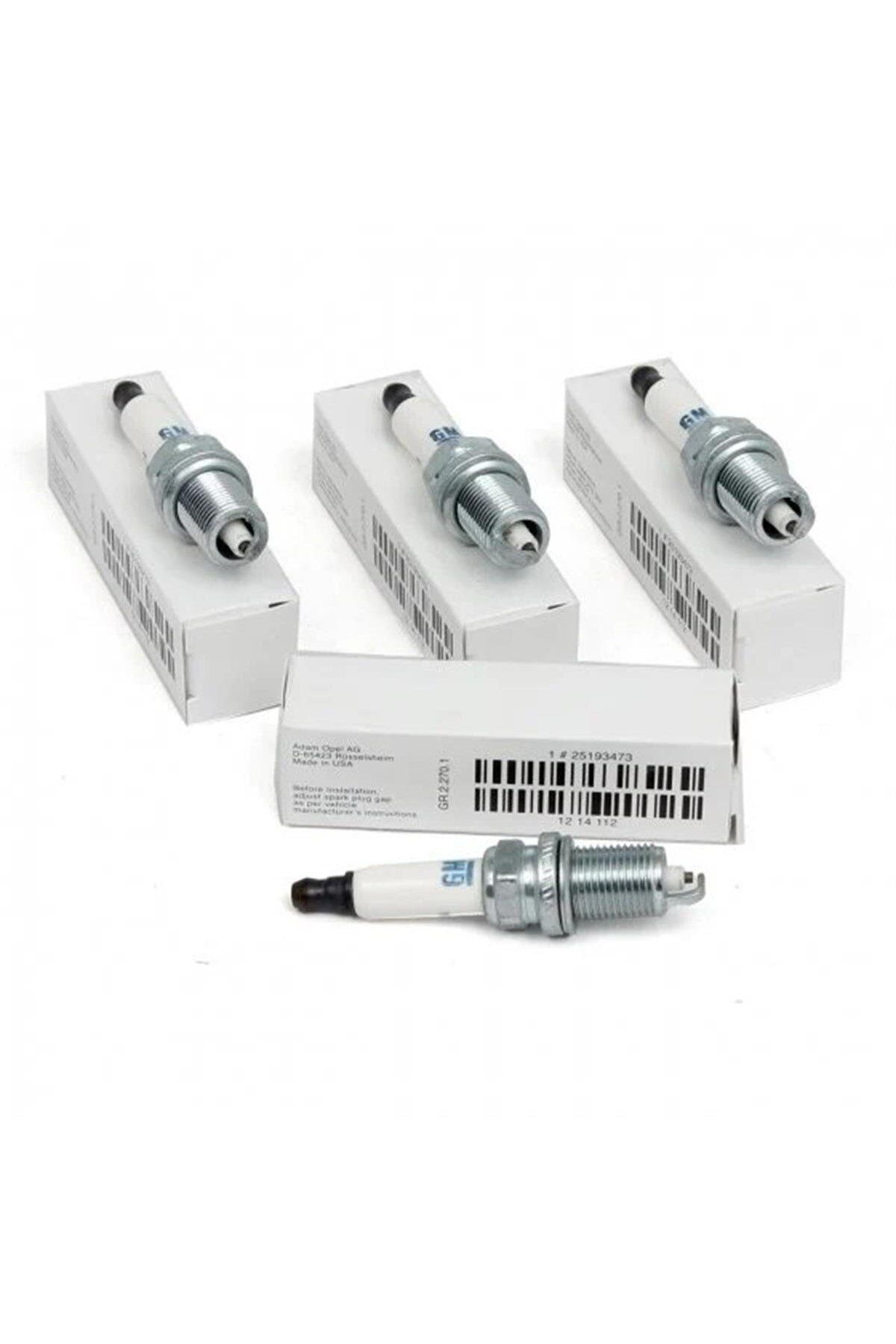 Opel Corsa D 1.2 / 1.4 Ateşleme Bujisi ( 4 Adet )takım Orjinal Gm Marka