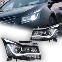Chevrolet Cruze Uyumlu Kaşlı Led Far Takımı Bi-Xenon