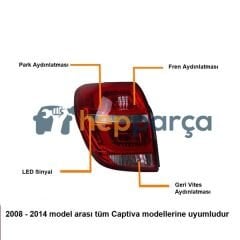 Chevrolet Captiva Led Stop Takımı