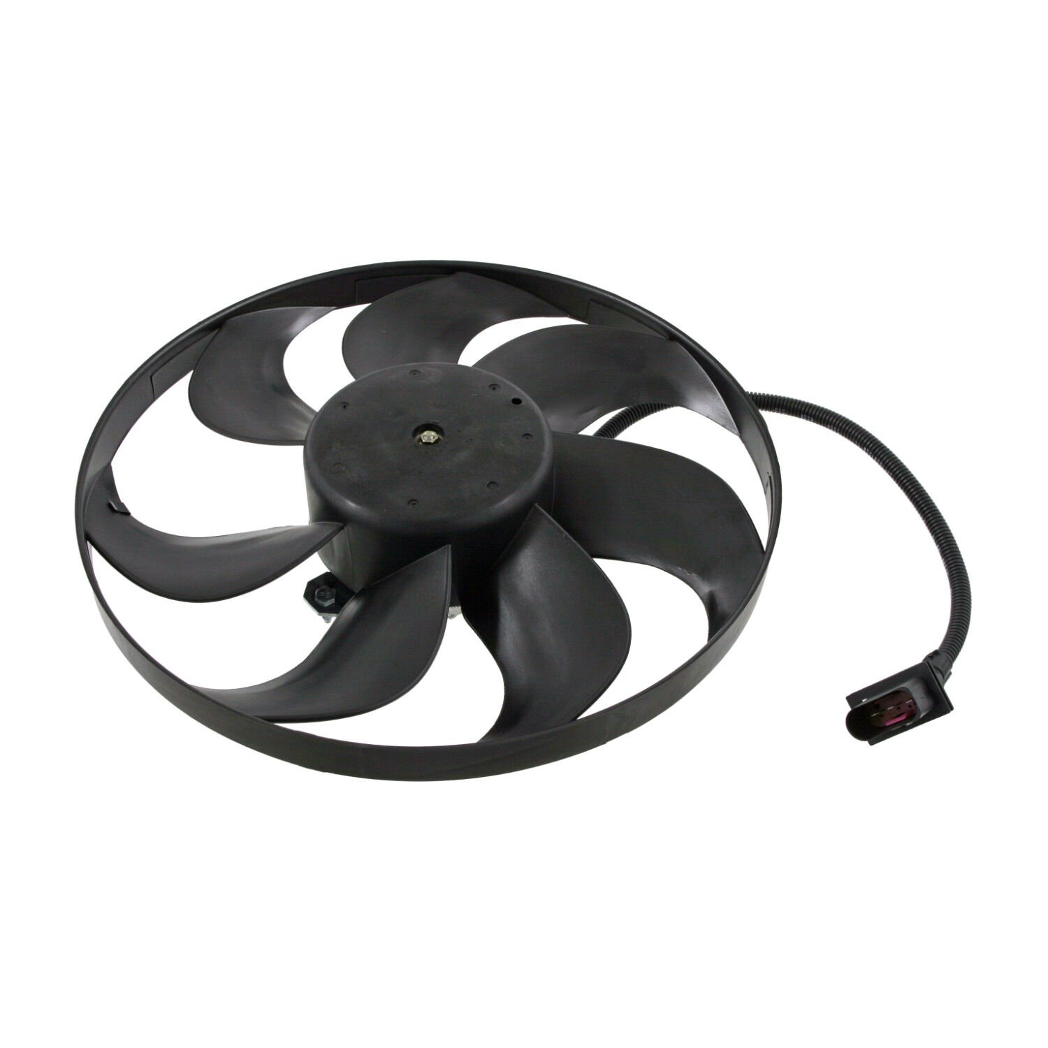 FAN MOTORU POLO 1.4 1.6 95>99 POLO 1.4 1.9TDI 01> CORDOBA 02>09 IBIZA IV FABIA 99>08 AC 345MM (REZİSTANSLI ve KABLOLU)