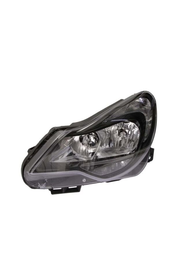 Opel Corsa D Makyajlı Ön Sol Far Füme Renkli Tyc Marka