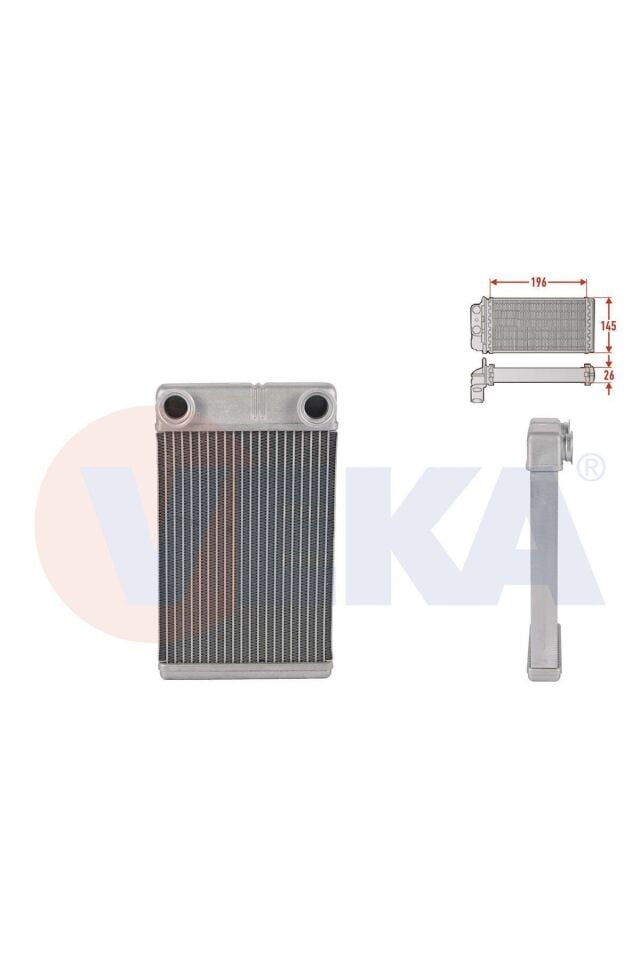 Chevrolet Yeni Aveo Kalorifer Peteği Veka