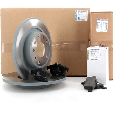 Opel Vectra C Arka Hava Kanalsız Fren Disk Balata Takım Seti GM