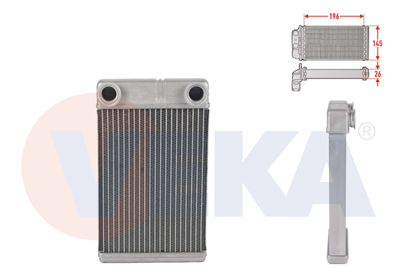 Chevrolet Yeni Aveo Kalorifer Peteği VEKA