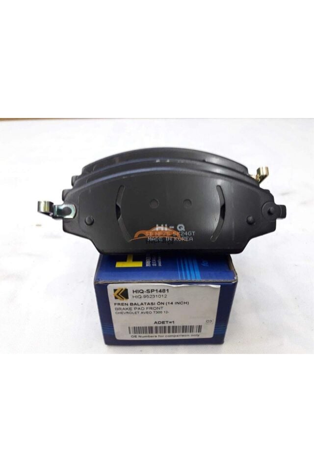 Chevrolet Yeni Aveo T300 Ön Fren Balatası Hi-Q