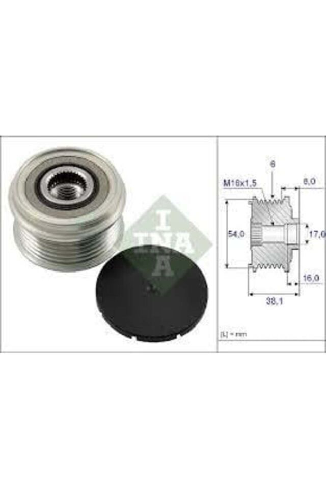 Opel Corsa C - D  Altarnatör Gergi Rulmanı   COMBO  / MERIVA  1.0   1.2   1.3CDTI