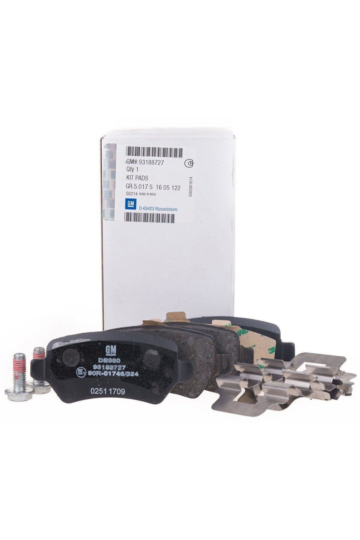 Opel Zafira B Arka Fren Balatası Takım Gm