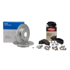 Opel Combo C 4 Bijon Arka Fren Disk Ve Balata Takımı Delphi Marka