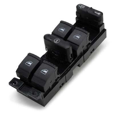 Volkswagen Passat 1997-2005 Cam Açma Düğmesi Sol (Sürücü) 4 Lü