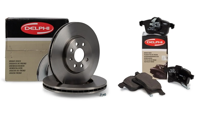 Opel Combo C Ön Fren Disk Ve Balata Takım 4 Bijonlu Delphi Marka